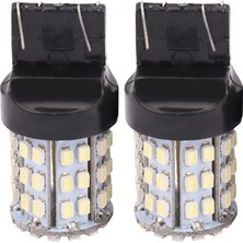 Rhythmic 2x T20 7440 7443 64 Smd Beyaz 6000K Ters Fren Kuyruk LED Ampul Işık Lambası 12V (Yurt Dışından)