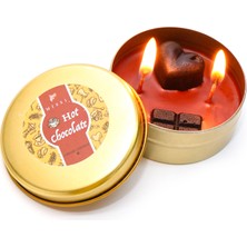 Missi Hot Chocolate Kokulu Gold Teneke Vegan Mum /seyahat Mumu