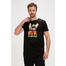 Bad Bear Spark Siyah Baskılı Erkek Tişört