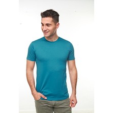 Fsm1453  Erkek Sıfır Yaka T-Shirt