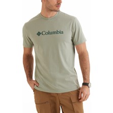 Columbia Csc M Basic Logo Brushed Erkek Kısa Kollu Outdoor T-Shirt CS0287-348