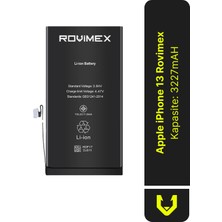 Rovimex iPhone 13 Batarya Pil Orjinal Kapasite - 3227 mAh