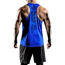 Genius Store Erkek Dry Fit Y-Back Gym Fitness Sporcu Atleti Genıus-Fıt