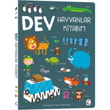 Dev Hayvanlar - Dev Sayılar - Dev Renkler Kitabım (Ciltli) 3'lü Set