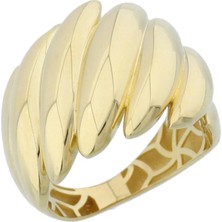 İryum 14 Ayar Altın Fantezi Yüzük