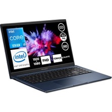 Asus X1504VA Intel Core I5 1335U 24GB Ram 512GB SSD   Windows 11 Home 15,6" Fhd Taşınabilir Bilgisayar   X1504VA-W18