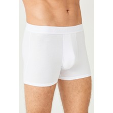 Fsm1453 Erkek Pamuklu Süprem Penye Slim Fit Ince Likralı Boxer 6'lı - 1150