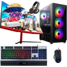 Turbox TX5265 I7 4770 16GB Ram 512GB SSD 4gb RX560 23.6 Inç Curved Oyuncu Masaüstü Bilgisayarı
