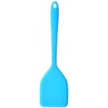 Pengfushop4 Mavi Stil Kullanışlı Wok Kürek Korozyon Önleyici Düz Renk Ev Tipi Pratik Bpa Içermeyen Mini Spatula Yemek Kaşığı (Yurt Dışından)