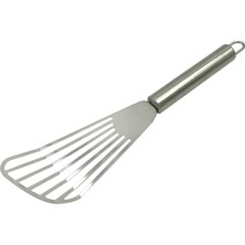 Pengfushop4 Çok Amaçlı Gıda Sınıfı Paslanmaz Çelik Pişirme Biftek Kürek Barbekü Yanan Kızarmış Balık Pirinç Kürek Spatula Mutfak Pişirme Araçları (Yurt Dışından)