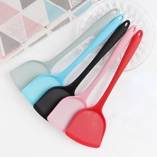 Pengfushop4 Yeşil Stil Silikon Spatula Pişirme Gereçleri Yapışmaz Tencere Özel Isıya Dayanıklı Pişirme Turner Mutfak Aleti Aksesuarları (Yurt Dışından)