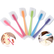 Pengfushop4 Yeşil Stil Mutfak Aleti Silikon Krem Pişirme Kazıyıcı Yapışmaz Tereyağı Spatula Naylon Çikolata Serpme Isıya Dayanıklı Mutfak Pasta Araçları (Yurt Dışından)