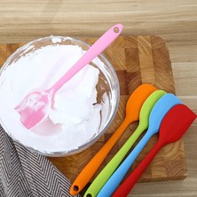 Pengfushop4 Yeşil Stil Mutfak Aleti Silikon Krem Pişirme Kazıyıcı Yapışmaz Tereyağı Spatula Naylon Çikolata Serpme Isıya Dayanıklı Mutfak Pasta Araçları (Yurt Dışından)