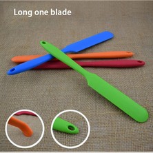 Pengfushop4 Mavi Stil 24.5*3cm Kek Krem Spatula Kek Pürüzsüz Parlatıcı Tereyağı Karıştırıcı Kazıyıcı Tatlı Renk Kek Dekorasyon Malzemeleri Mutfak Aletleri (Yurt Dışından)