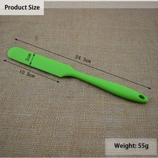 Pengfushop4 Mavi Stil 24.5*3cm Kek Krem Spatula Kek Pürüzsüz Parlatıcı Tereyağı Karıştırıcı Kazıyıcı Tatlı Renk Kek Dekorasyon Malzemeleri Mutfak Aletleri (Yurt Dışından)