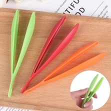 Pengfushop4 Turuncu Tarzı 3 Renk 14.7*1.8 cm Plastik Gıda Maşası Yapışmaz Barbekü Klip Gıda Salata Maşası Mutfak Aletleri Gereçleri Aksesuarları (Yurt Dışından)