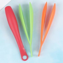 Pengfushop4 Turuncu Tarzı 3 Renk 14.7*1.8 cm Plastik Gıda Maşası Yapışmaz Barbekü Klip Gıda Salata Maşası Mutfak Aletleri Gereçleri Aksesuarları (Yurt Dışından)