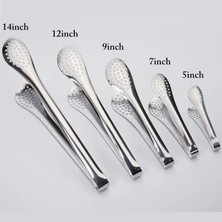 Pengfushop4 1 Adet Tarzı 7 Inç 1 Adet Paslanmaz Çelik Mutfak Maşası Isıya Dayanıklı Barbekü Maşası Gıda Maşası Mutfak Aletleri Barbekü Araçları Aksesuarları Pişirme Araçları (Yurt Dışından)