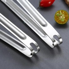 Pengfushop4 12 Inç Tarzı Yemek Maşası Paslanmaz Çelik Servis Maşası Mutfak Maşası Pişirme Maşası Izgara Barbekü Aracı Ev Mutfak Aksesuarları (Yurt Dışından)