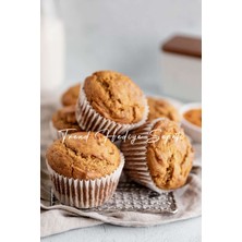 Trend Hediye Sepeti Takribi 200 Adet Beyaz Muffin Kek Kalıbı 40X30 mm , Brownie Kalıbı , Cupcake Kağıdı