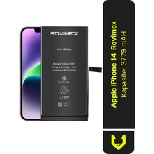 Rovimex iPhone 14 Batarya Pil - 3279 Mah