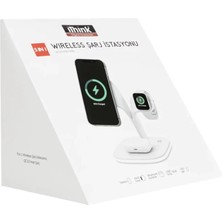 Ithink Ws-50 5in1 Wireless Şarj Istasyonu Beyaz