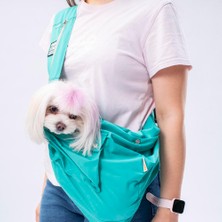 Pawstar Mint Crossbody Küçük Irk Köpek Çapraz Taşıma Çantası