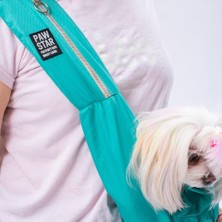 Pawstar Mint Crossbody Küçük Irk Köpek Çapraz Taşıma Çantası