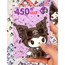 Kağıt Gemi Dükkan Sanrio Kuromi Karakteri Defter Sticker Bullet Journal Defter Süsleme Çıkartma