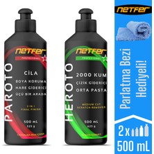 Netfer 2'li Orta Pasta Cila Set - 2x500 mL