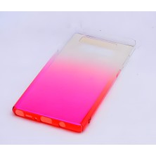 Cepustik Telefon Aksesuarları Galaxy Note 8 Kılıf Parlak Renk Geçişli Kılıf