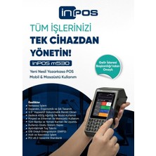 Inpos M530 Yeni Nesil Temassız Qr Karekod Ödeme Özellikli Yazar Kasa Pos