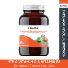 Onvita 5-Hidroksitriptofan Kompleks 5htp & Vitamin C B6 (P5P)