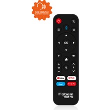 Fobem Vision Pro 6k Android Tv Box - Çanaksız Tv Izleme | Sesli Komut | Bluetooth | Wi-Fi | 4 GB Ram | 64 GB Hafıza