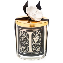 Missi Kişiye Özel I Harfi Yasemin Sandal Vegan Mum (140 gr)