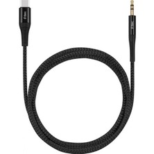 Ttec Aux - Usb-C Ses Kablosu 100CM Siyah