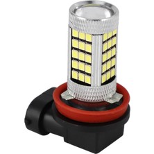 Praise6 1 Adet H11 H8 H9 Beyaz 6000K 850LM 2835 66SMD Otomatik LED Sis Lambası Gündüz Farı Toyota Honda Nissan Mazda Hyundai Lexus (Yurt Dışından)