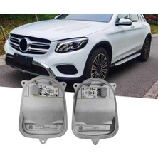 Praise6 Sol Far LED Modülü A2539068100 Mercedes-Benz Glc X253 2016-2020 Kafa Işık Lambası Sürücü Balast Kontrol Ünitesi (Yurt Dışından)