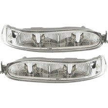 Praise6 Araba LED Sol + Sağ Çift Dönüş Sinyali Işık Yan Ayna Lambası Mercedes Benz W209 Clk 2002-2009 (Yurt Dışından)