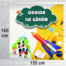 Parti Dükkanım Okulda Ilk Günüm Büyük Afişi 155*160 cm