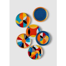 The Mia Shapes Pasta Tabağı 6 Kişilik