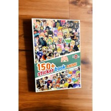 İstisna 150+ Kpop Anime Sticker Book Etiket Kitabı Sticker Defteri A5 Boyut Etiket Seti