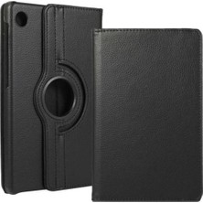 TEKNETSTORE Samsung Galaxy Tab A9+ Plus 11 Inç Tablet Uyumlu Kılıf 360° Dönebilen Deri Leather New Style Case