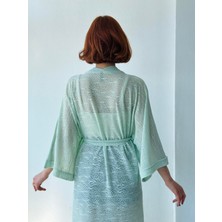 Retrobird Tasarım Kimono Kadın Çağla