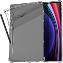 Five-E Samsung Galaxy Tab S9 Şeffaf Shockproof Kılıf ve Ekran Koruyucu Sm- X710 X716 X718