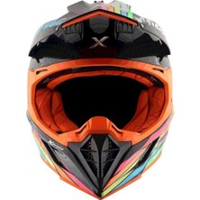 Axor X-Cross X2 - Black Grey / Kgr - Motosiklet Kask