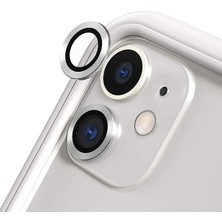 Etiget iPhone 11 Kamera Koruyucu Lens Alüminyum Alışımlı Cam (gümüş)