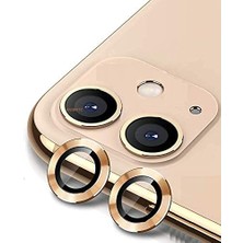 Etiget iPhone 11 Kamera Koruyucu Lens Alüminyum Alışımlı Cam (gold)