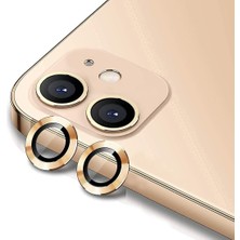 Etiget iPhone 11 Kamera Koruyucu Lens Alüminyum Alışımlı Cam (gold)