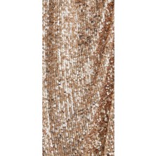 Hilal Trend Hilaltrend Zara Pulpayet Işlemeli Gold Abiye Elbise